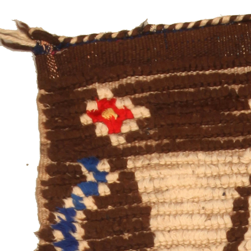 Vintage Tribal Moroccan Colorful Handmade Wool Rug BB5140