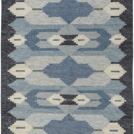 Vintage Hand-Knotted Rug BB6549