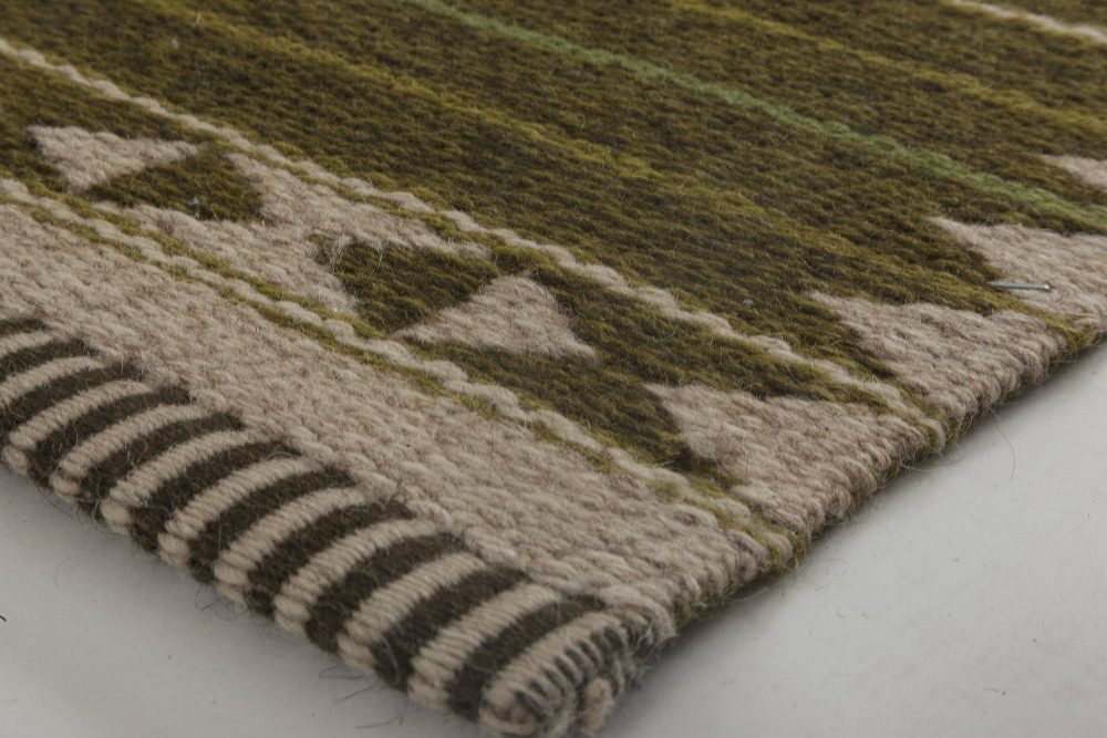 Vintage Swedish Flat Weave Double Sided Rug by Ingrid Dessau BB6414