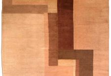 One-of-a-kind Vintage <mark class='searchwp-highlight'>Art Deco</mark> Decorative Area Rug in Brown Shades BB3019