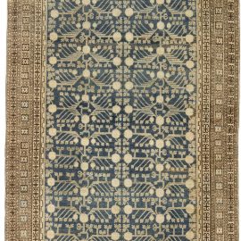 Vintage Hand-Knotted Rug BB6338