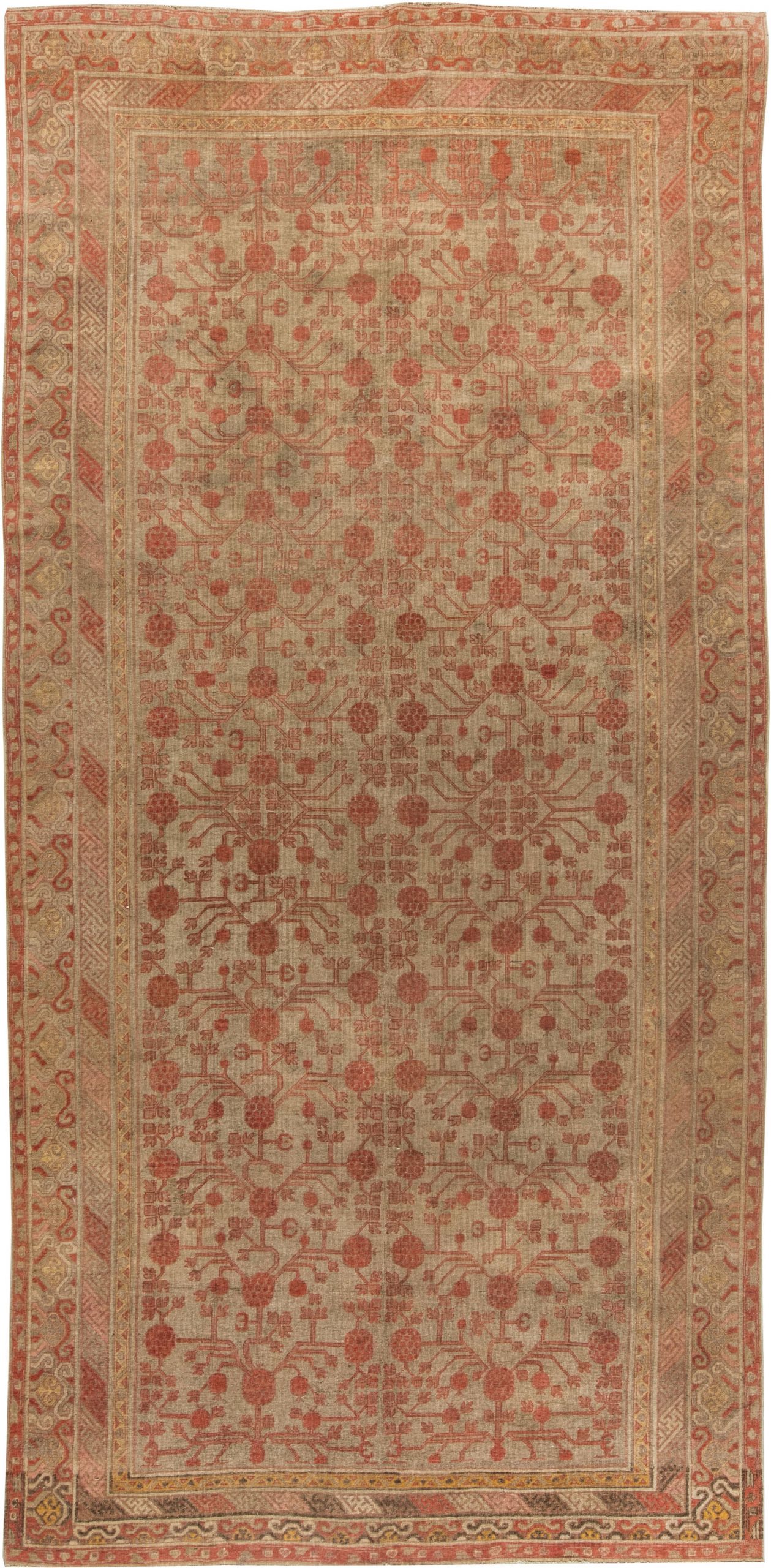 Vintage Samarkand Rug BB6452