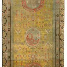 Vintage Handmade Rug BB4385