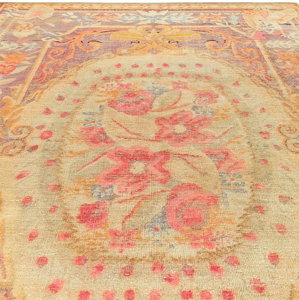 Vintage Silk Samarkand (Khotan) Rug BB6052