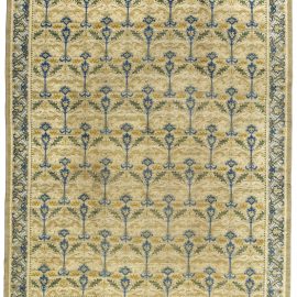 Vintage Hand-Knotted Carpet BB3188