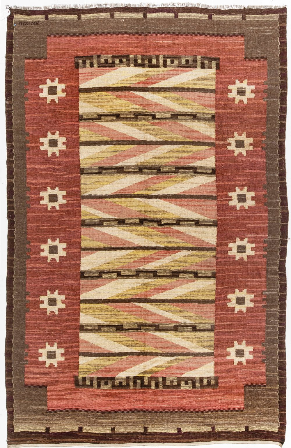 Vintage Swedish Rug BB4756