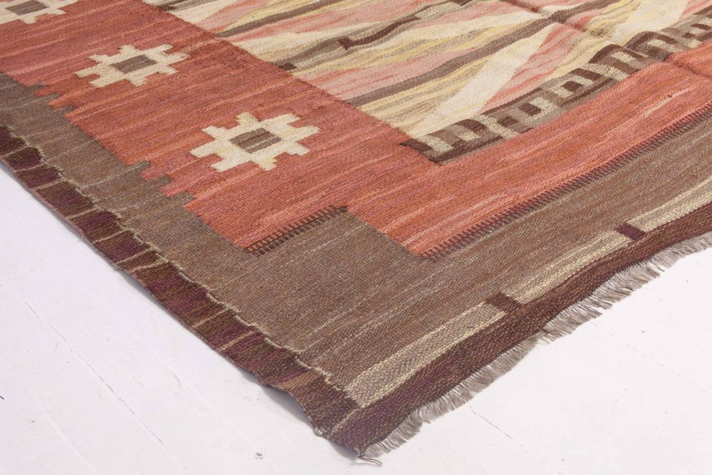 Vintage Swedish Rug BB4756