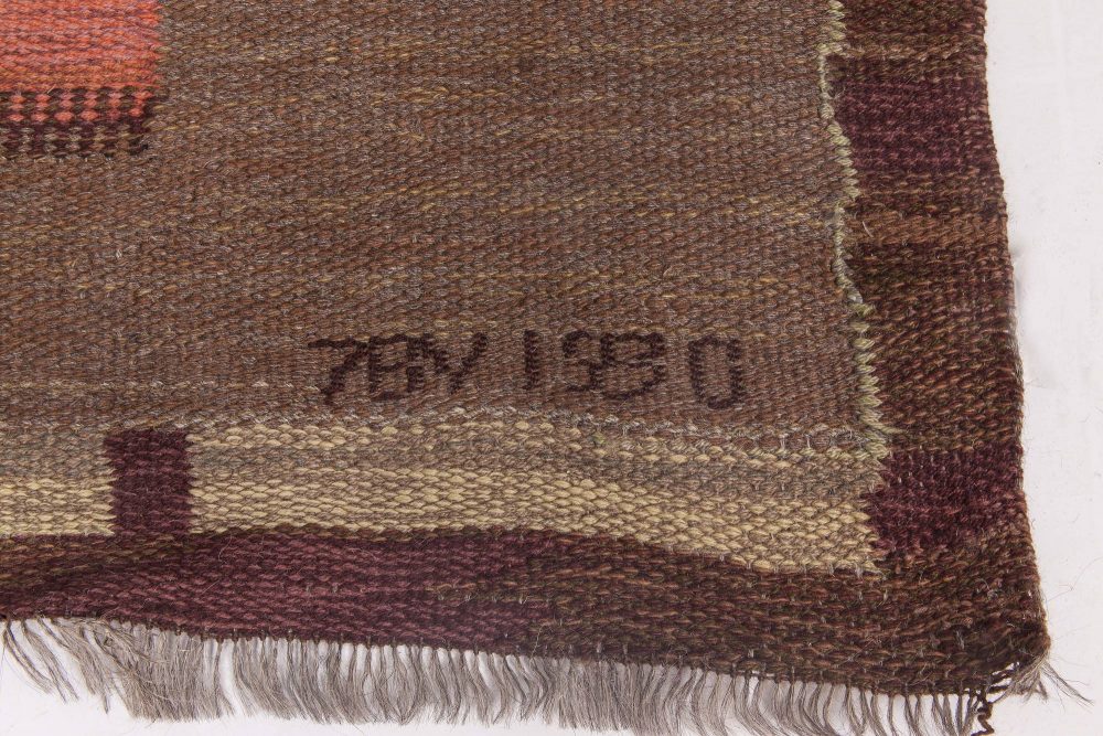 Vintage Swedish Rug BB4756