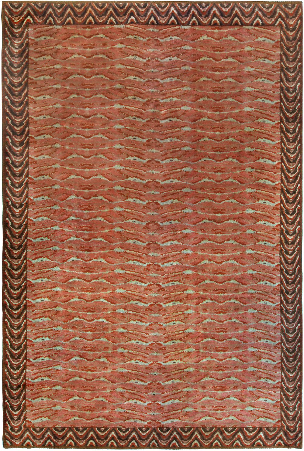 Vintage Swedish Pile Rug BB5279