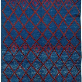 Vintage Hand-Knotted Rug BB5846