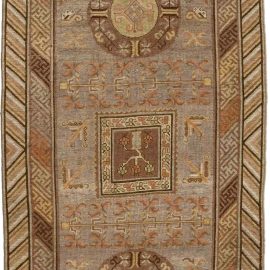 Vintage Hand-Knotted Rug BB4394