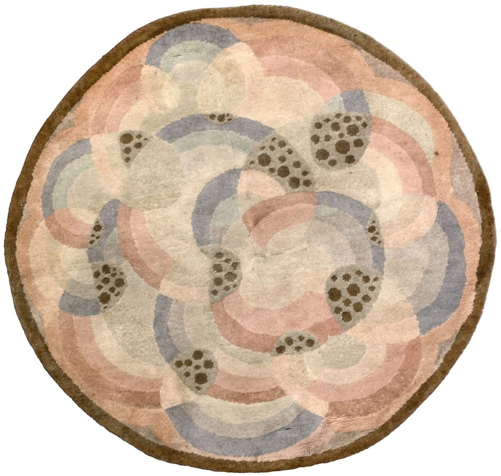 Art Deco Circular Rug BB3603