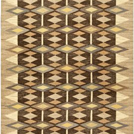 Vintage Hand-Knotted Rug BB4809
