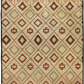 Vintage Hand-Knotted Rug BB5076