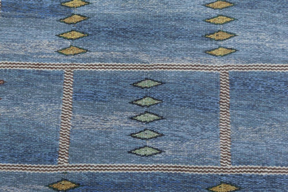 Swedish Flat Weave Rug by Carl Dangel BB6321