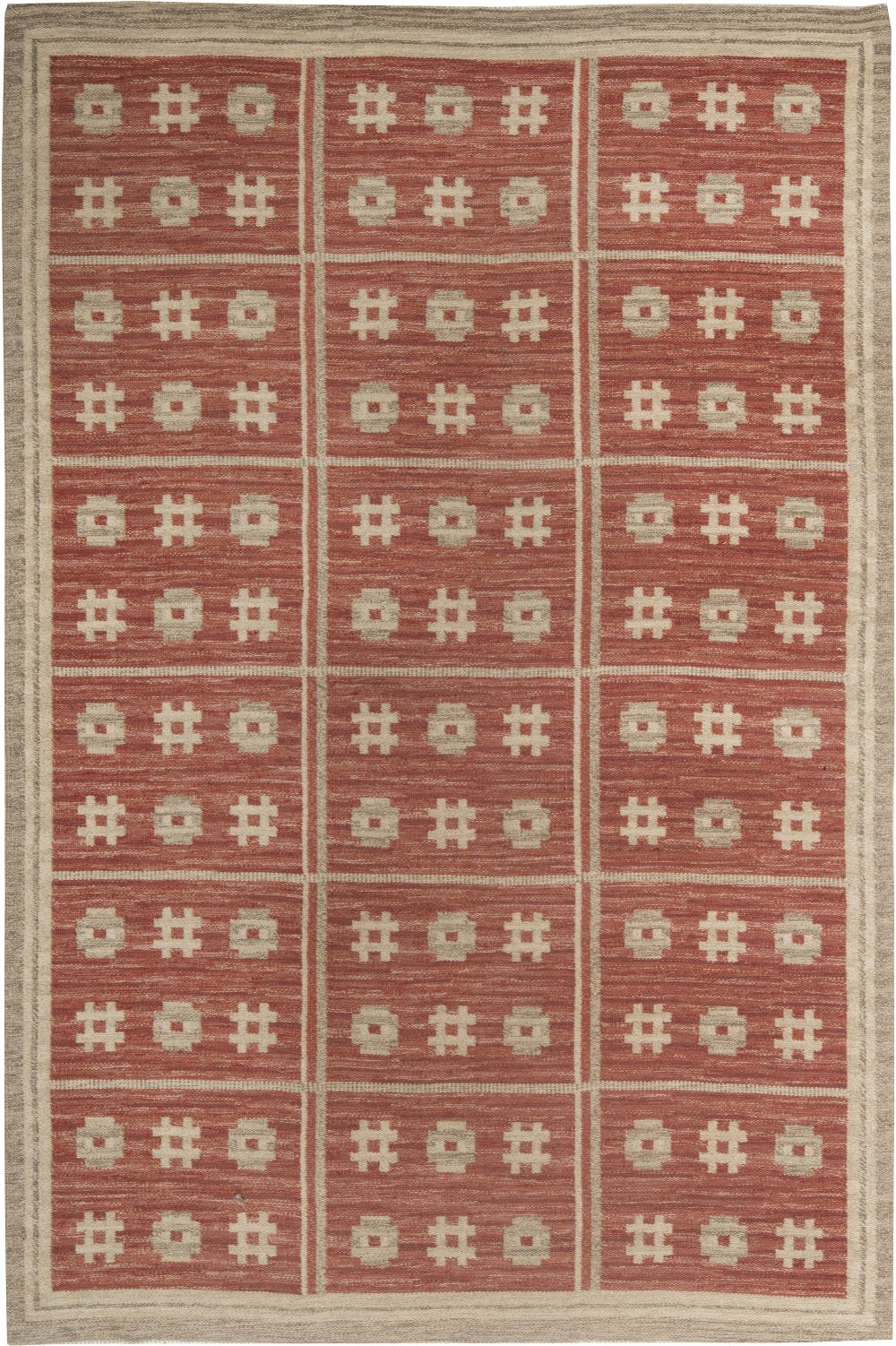 Swedish Flat Weave Rug by Ethel Halvar Andersson BB6320