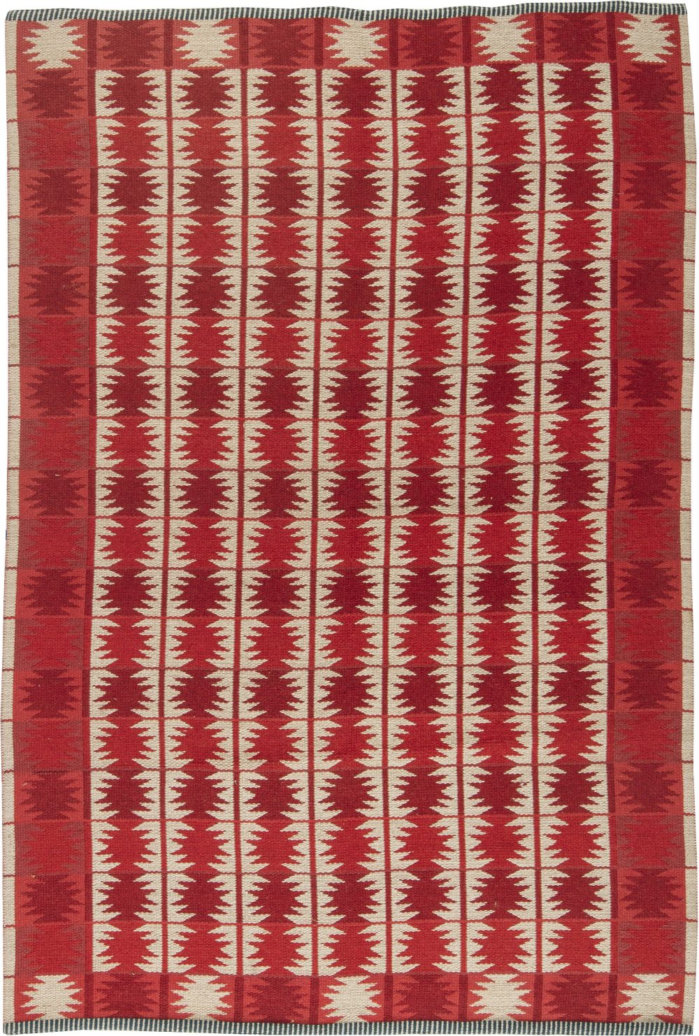 Vintage Swedish Flat weave reversible by Ingrid Dessau BB6294
