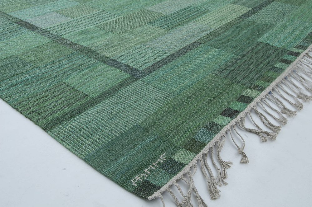 Swedish Flat Weave by Marianne Richter (Fasad Gron) BB6341