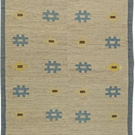 Vintage Hand-Knotted Rug BB6146