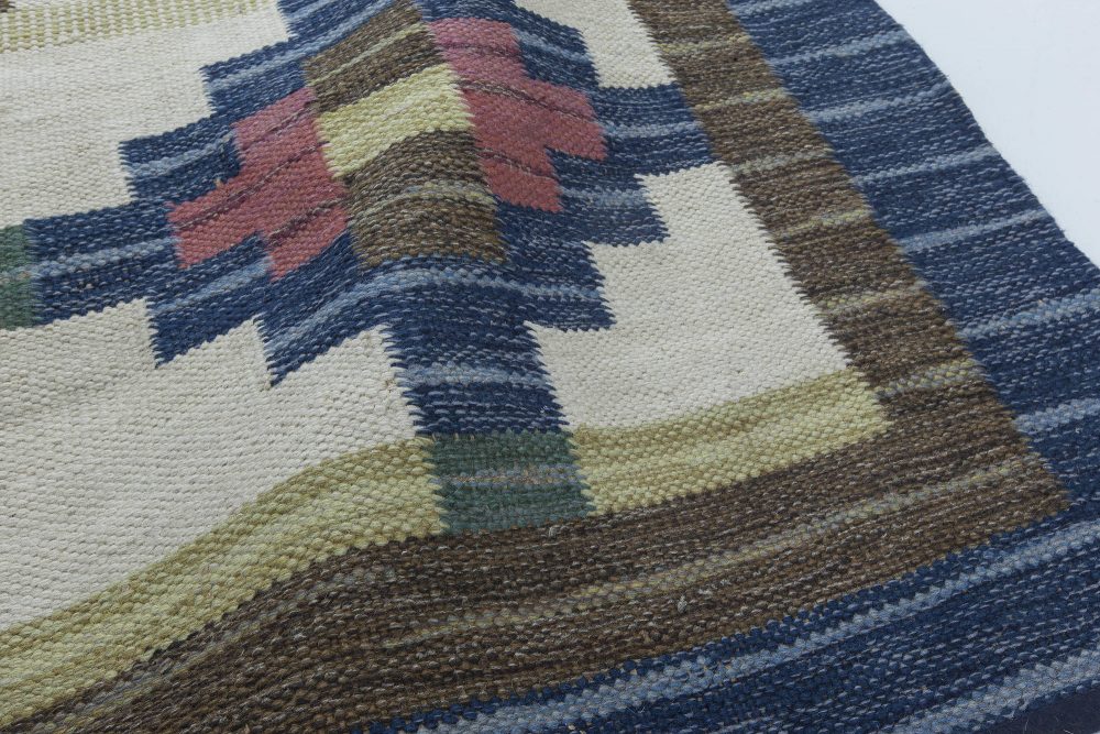 Swedish Flat Weave Rug by (IR) BB6312