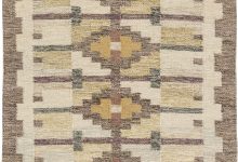 Vintage Swedish Flat Weave Rug BB6286