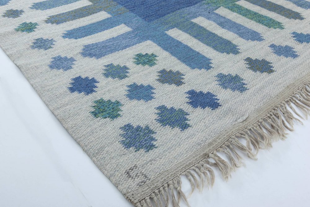 Swedish Flat Waeve Rug by Ingegerd Silow BB6315