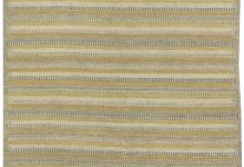 Vintage Swedish Gul randig med tvist flatweave carpet by <mark class='searchwp-highlight'>Barbro Nilsson</mark> BB6445