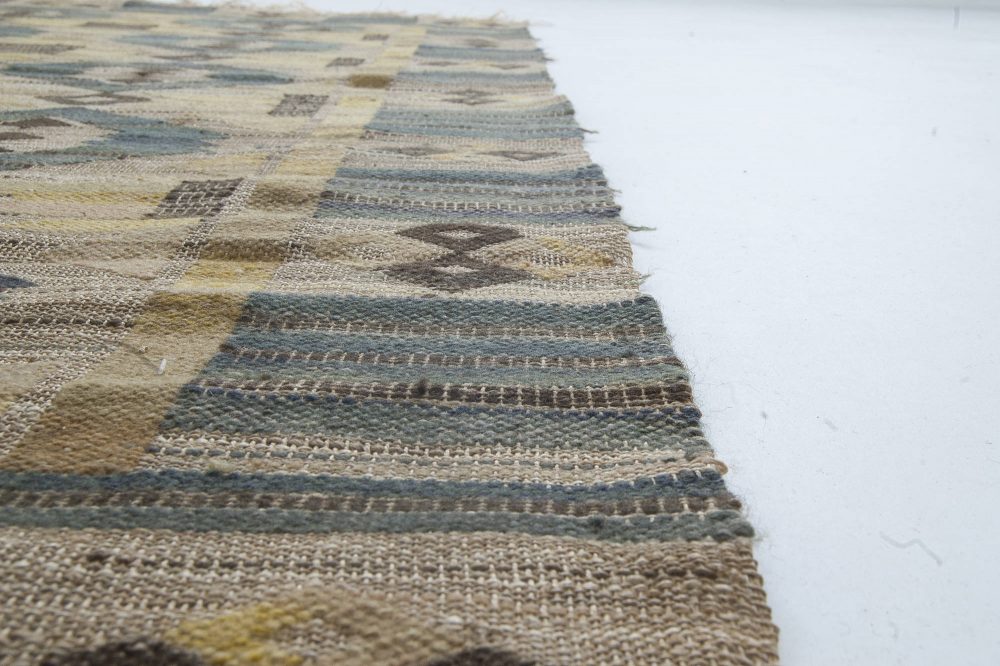 Vinrage Swedish Tapestry Weave by Märta Mass-Fjetterström “Gront Pa Linne” BB6340