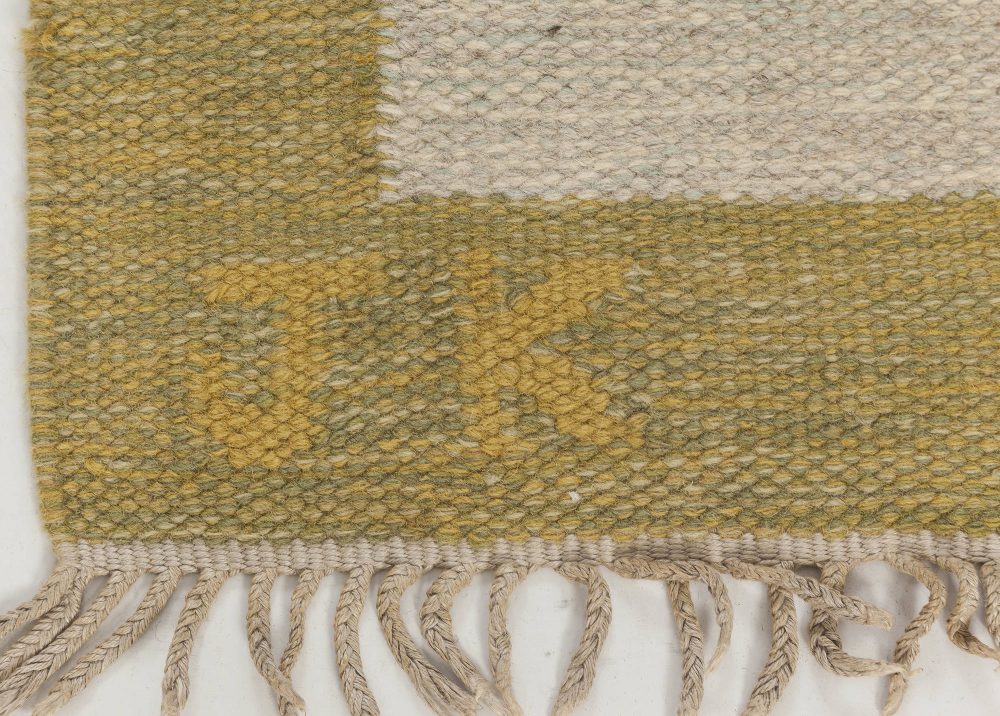 Vintage Swedish Flat Weave Rug by Karen Jonsson BB6574