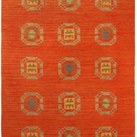 Vintage Hand-Knotted Rug BB5171