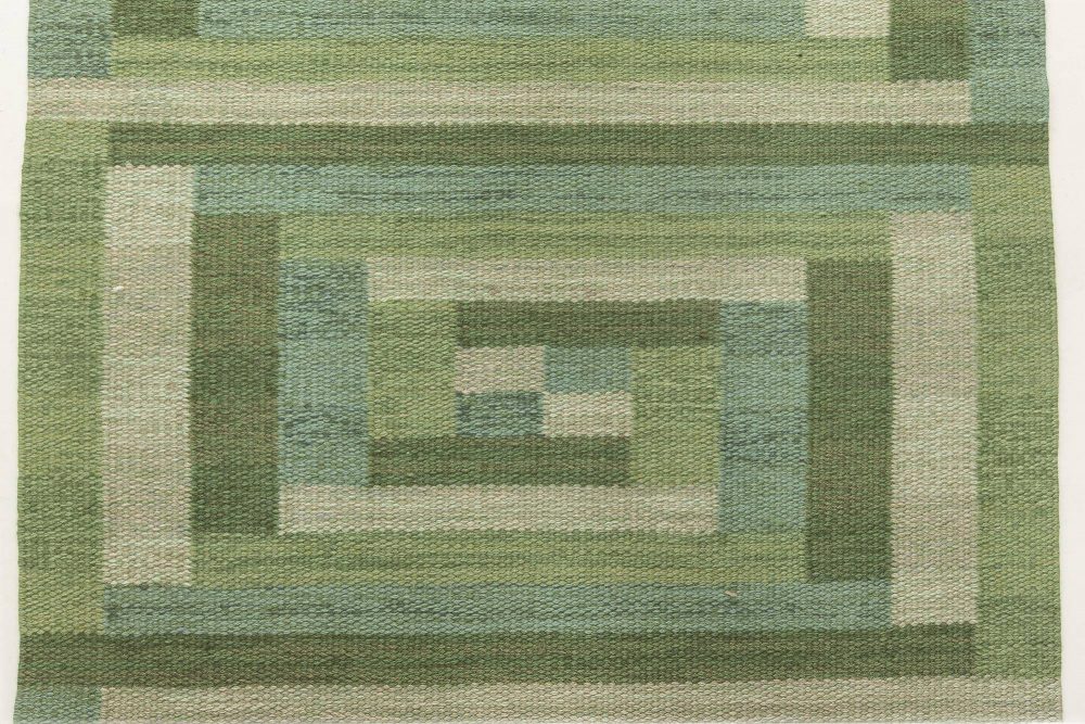 Vintage Swedish Flat weave Runner BB6307