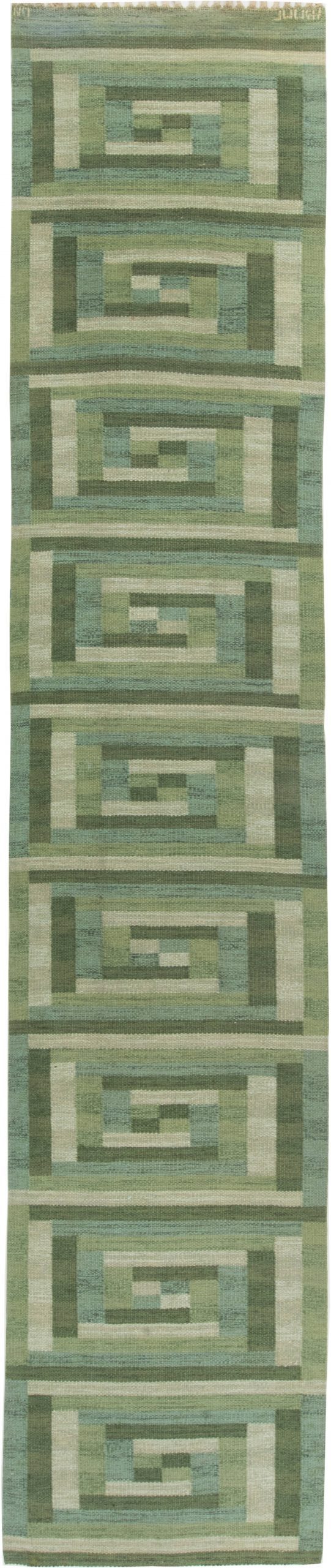 Vintage Swedish Flat weave Runner BB6307