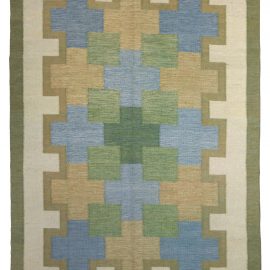 Vintage Hand-Knotted Rug BB5354