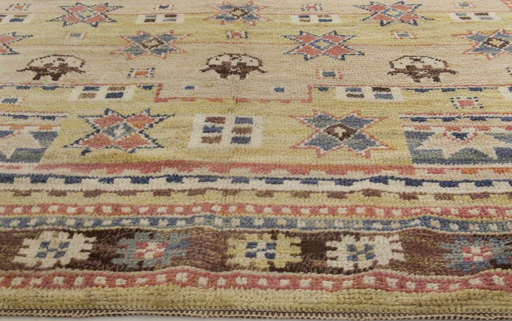 Swedish Pile Rug by Marta Maas-Fjetterstrom BB6377