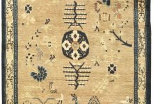 Vintage Samarkand (<mark class='searchwp-highlight'>Khotan</mark>) Handmade Wool Carpet BB4372