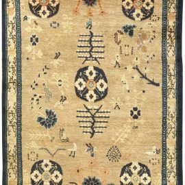 Vintage Hand-Knotted Rug BB4372