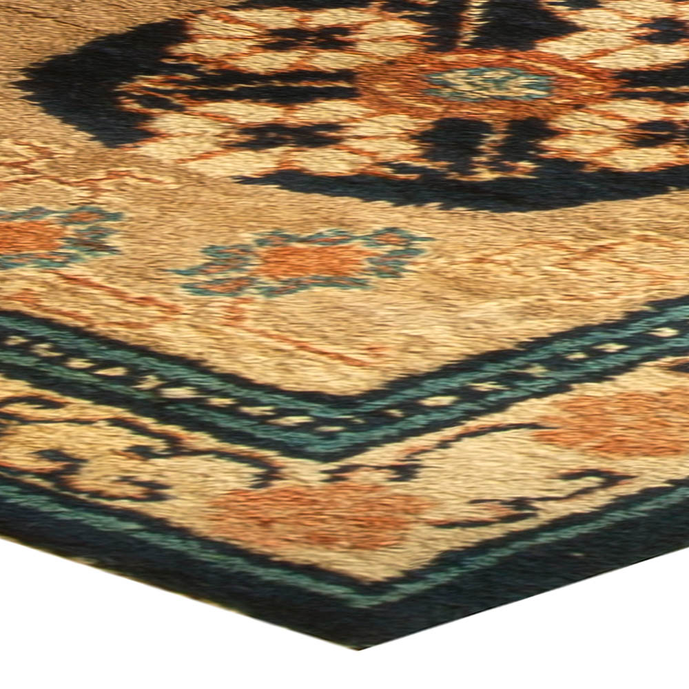 Vintage Samarkand (Khotan) Handmade Wool Carpet BB4372