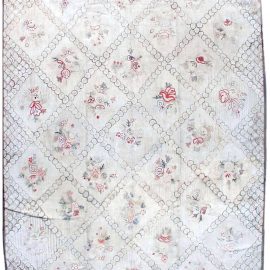 Opulent Vintage Hand-Knotted Rug BB0436
