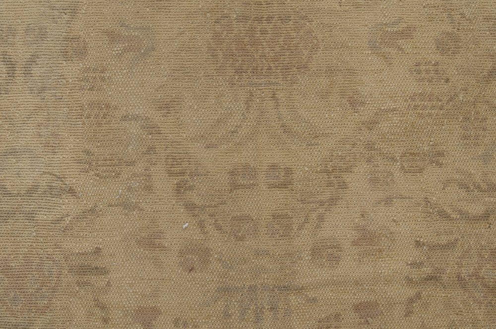 Vintage Spanish Hand Knotted Wool Rug BB3738