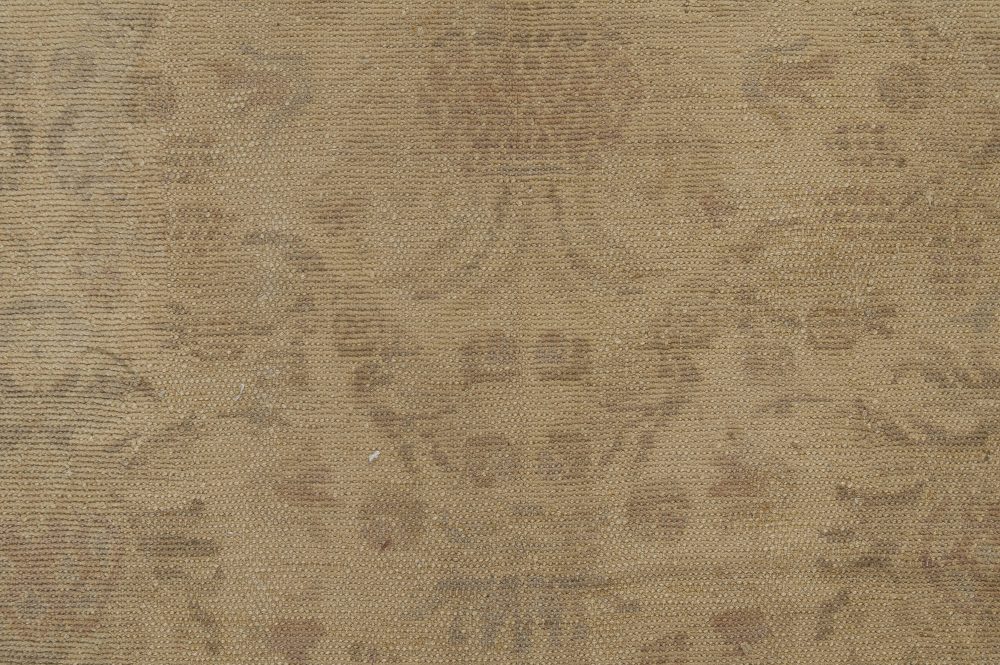 Vintage Spanish Hand Knotted Wool Rug BB3738