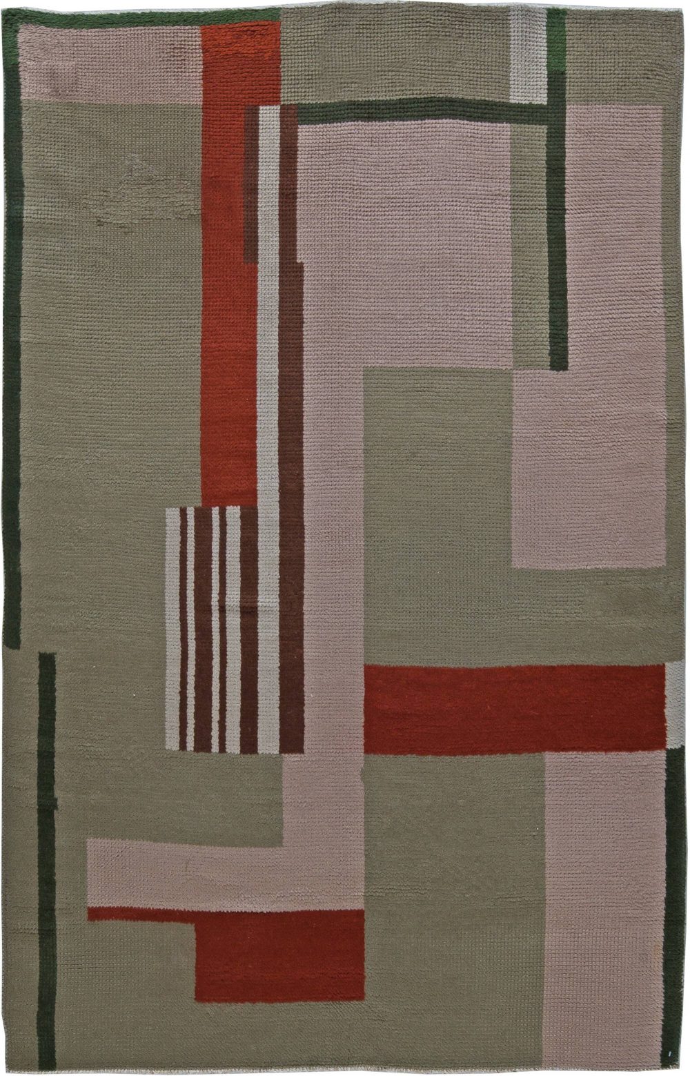 Vintage Art Deco Rug BB5692