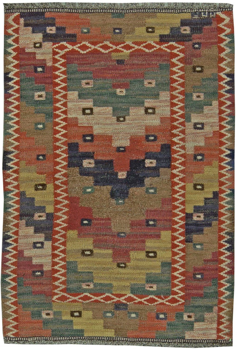 Vintage Swedish Rug by Marta Maas Fjetterstrom BB5976