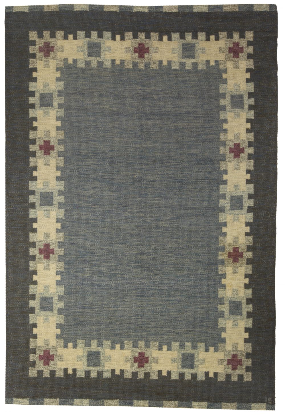 Vintage Swedish Rug BB5331