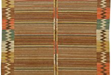Vintage Swedish Flat Weave Rug by Märta Måås-Fjetterström “Viggbård” BB6087