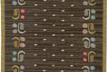 Swedish Vintage Rug signed by (SW) BB5908