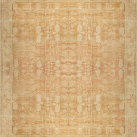 Large Antique Indian Agra Handmade Wool Carpet BB6687