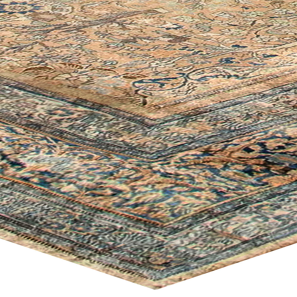 Fine Antique Persian Khorassan Handmade Wool Carpet BB6710