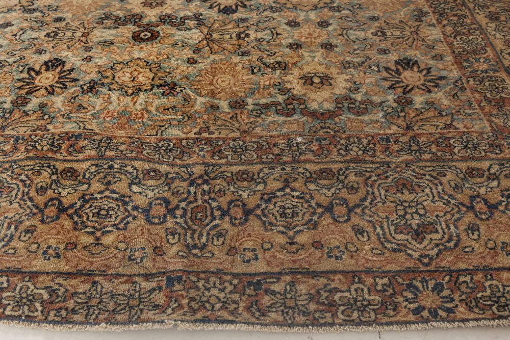 Fine Antique Persian Kirman Handwoven Wool Rug BB6269