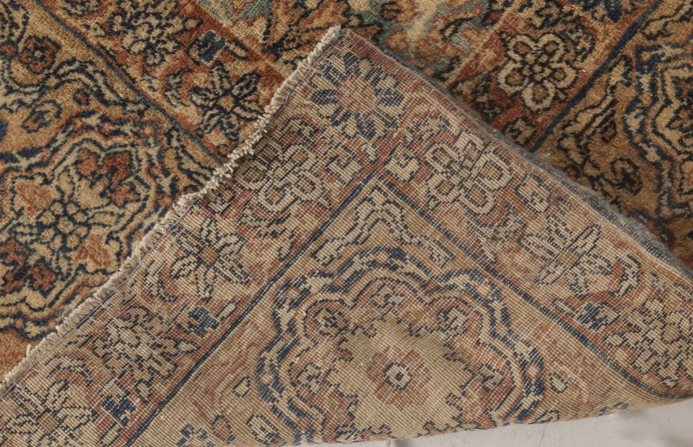 Fine Antique Persian Kirman Handwoven Wool Rug BB6269