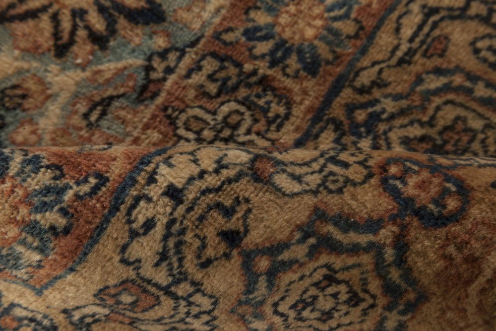 Fine Antique Persian Kirman Handwoven Wool Rug BB6269